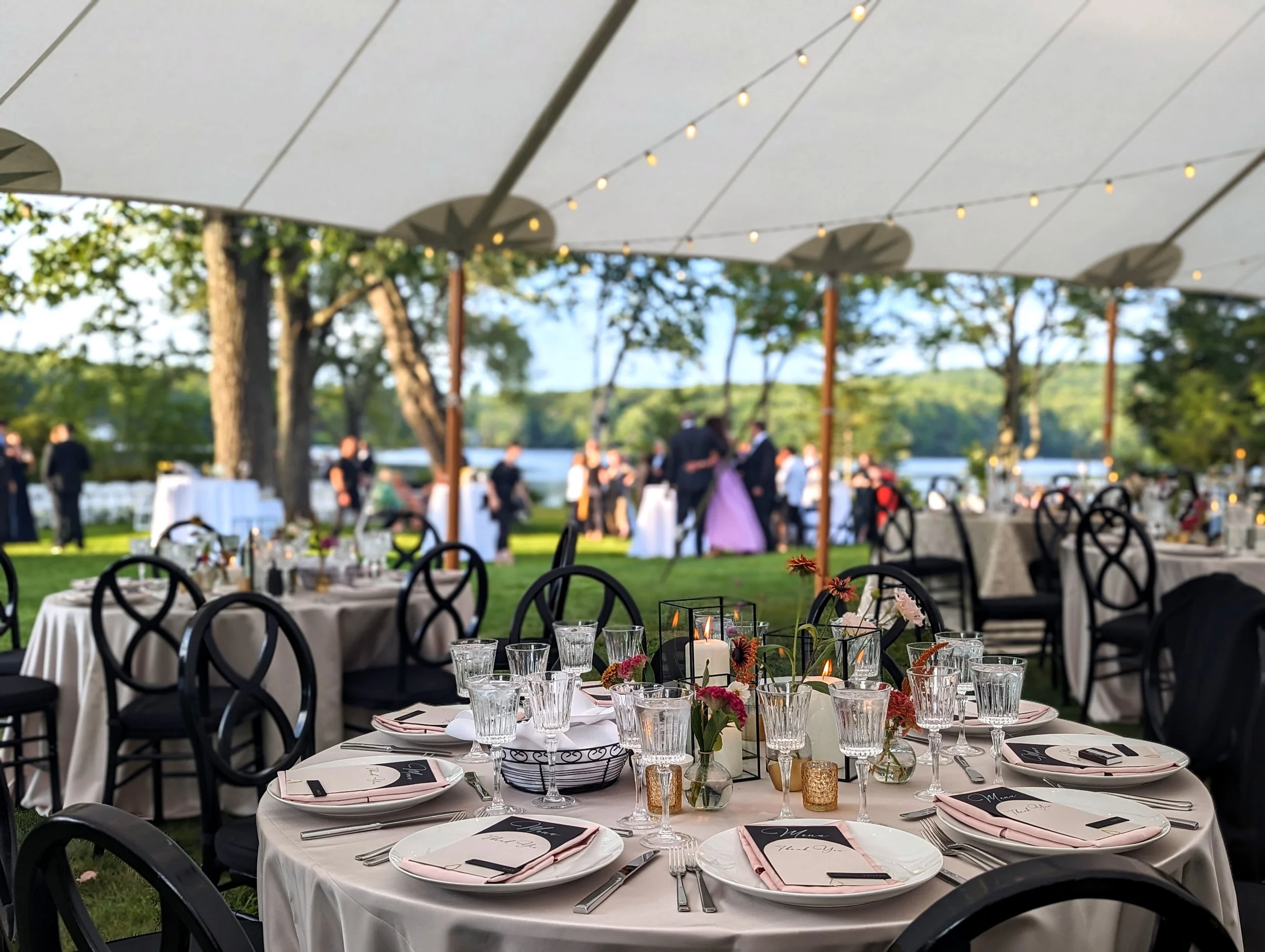 Passed hors d'oeuvres and bar service at a Vermont corporate happy hour